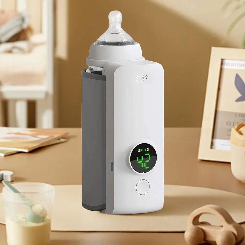 Chauffe-biberon intelligent portable
